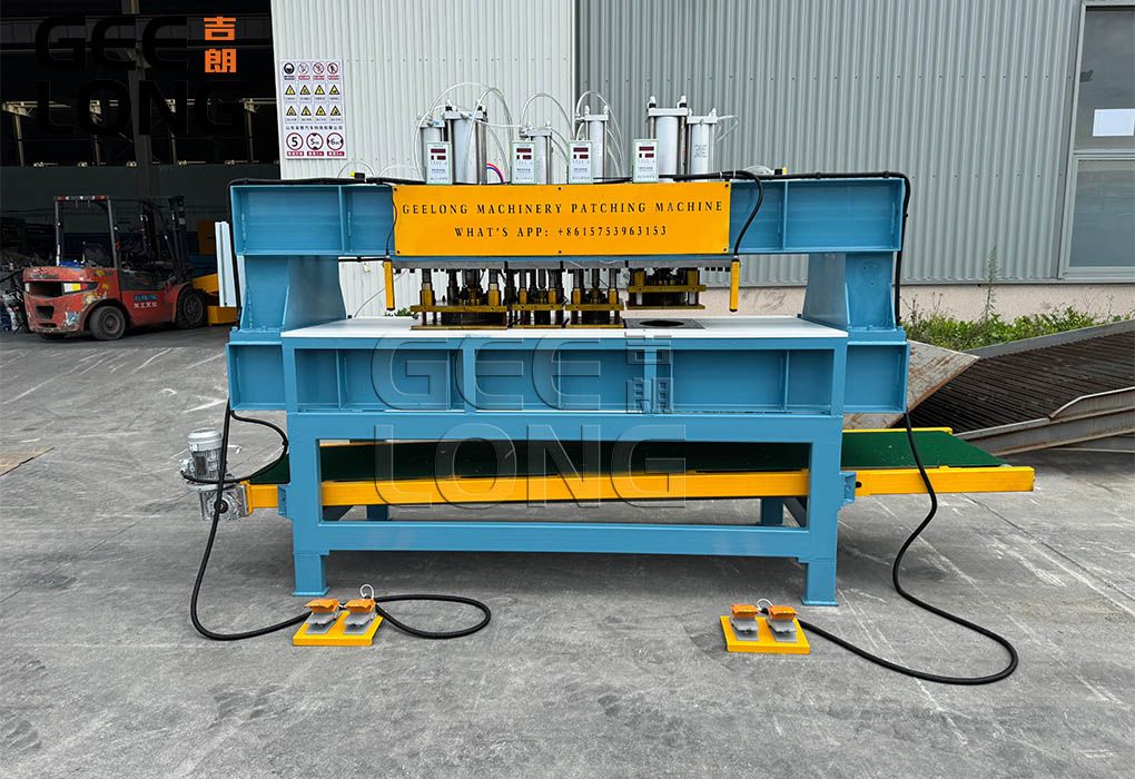 China veneer patching machine Grade B changed to Grade A China veneer patching machine Grade B changed to Grade A